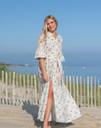 JOANNA DRESS | WINDOWS ECRU