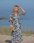 JOANNA DRESS | BLUE DAHLIA