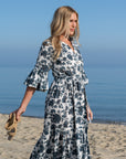 JOANNA DRESS | BLUE DAHLIA