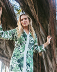 BARDOT CAFTAN | JOY IN GREEN