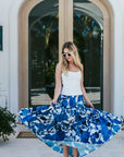 TUCKERNUCK POPLIN SKIRT | JOYCE