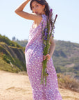 LA GUERITE DRESS | GRAPEVINE PURPLE IRIS