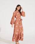 RAYNA DRESS | FLORIANA CARAMEL