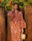 RAYNA DRESS | FLORIANA CARAMEL