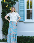 LIZZIE LINEN SKIRT | CALLISTA PALM