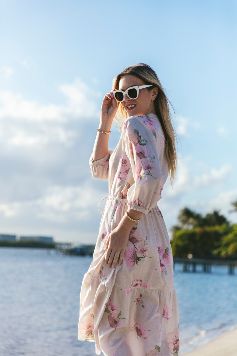 Honey Dress in Cherry Blossom S Honey Dress in Cherry Blossom S
