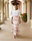 LIZZIE LINEN SKIRT | BREAKFAST IN THE PARK