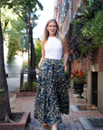 TUCKERNUCK POPLIN SKIRT | CINQUE TERRE NAVY