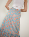 LIZZIE LINEN SKIRT | CALLISTA PALM