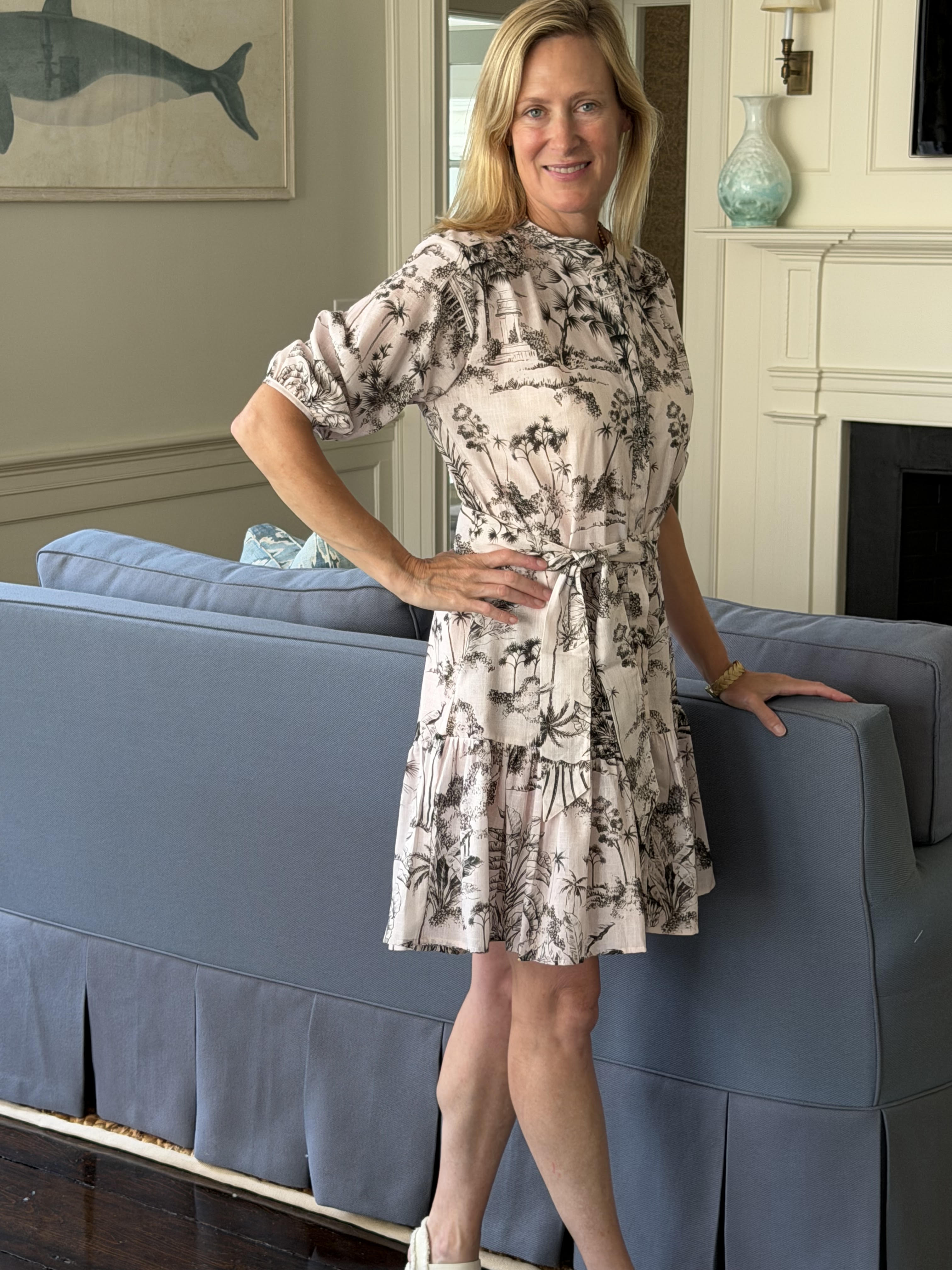CECELIA DRESS | BLACK TOILE