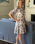CECELIA DRESS | BLACK TOILE
