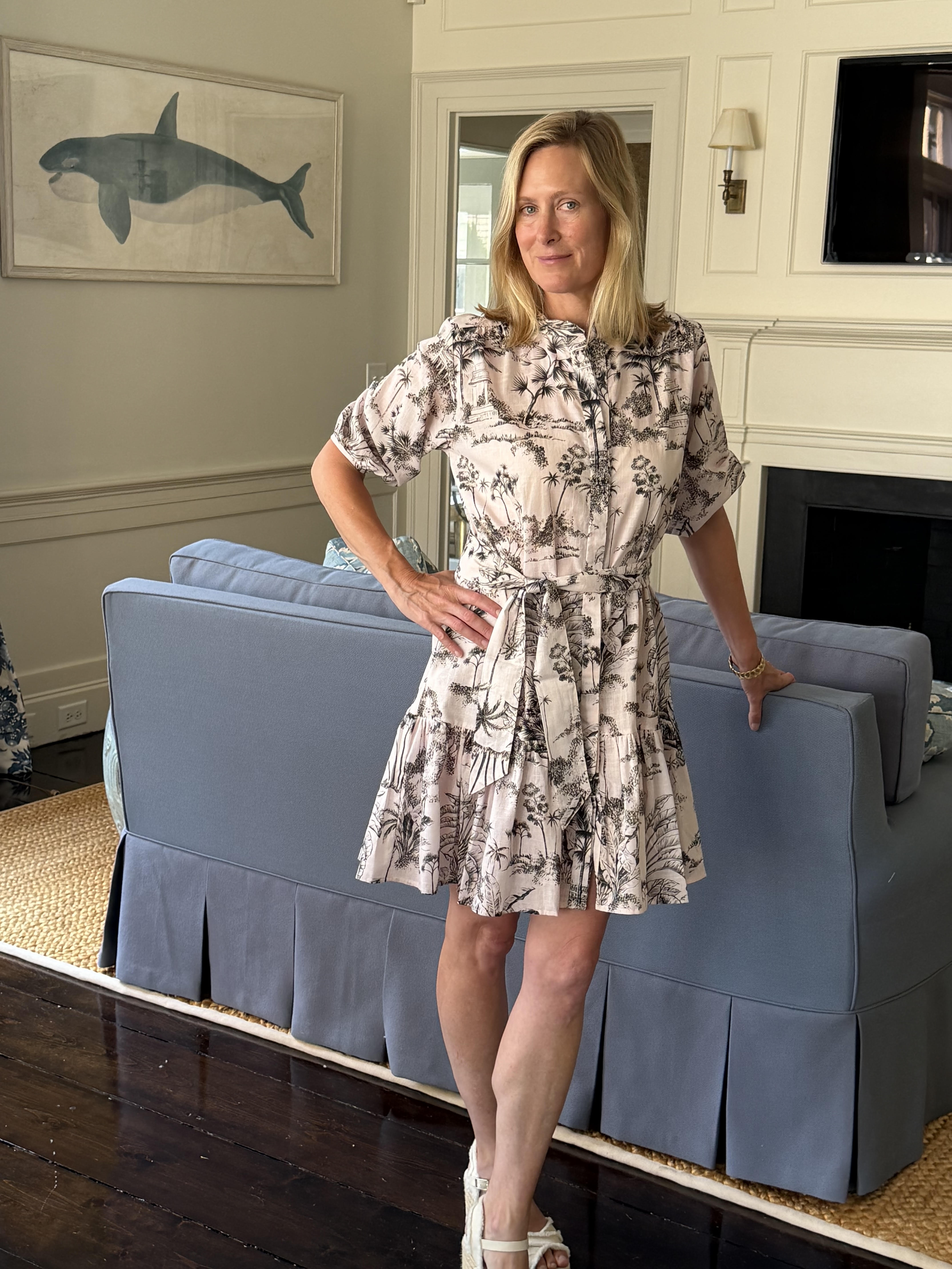 CECELIA DRESS | BLACK TOILE
