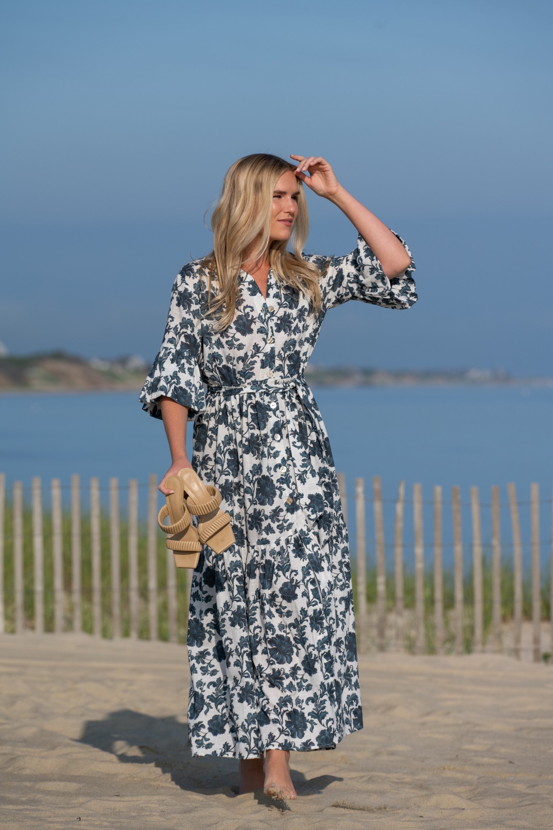 JOANNA DRESS | BLUE DAHLIA