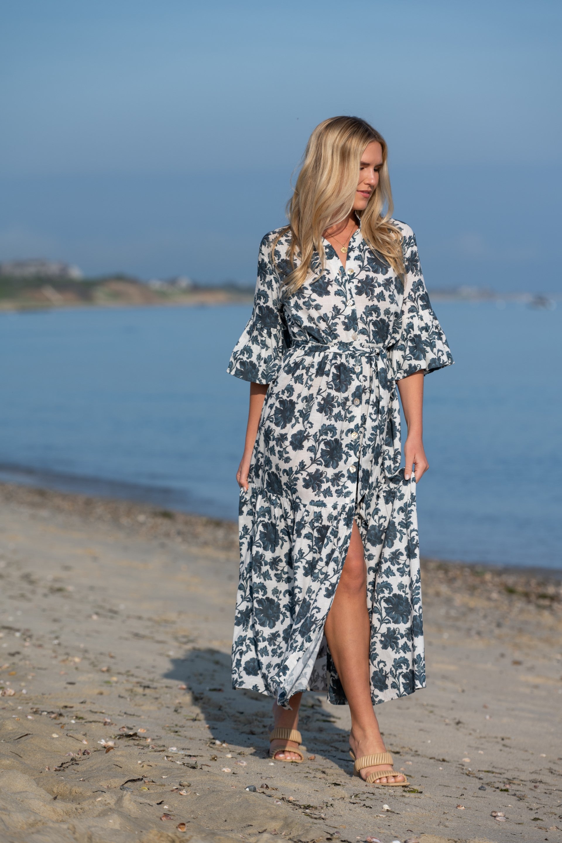 JOANNA DRESS | BLUE DAHLIA