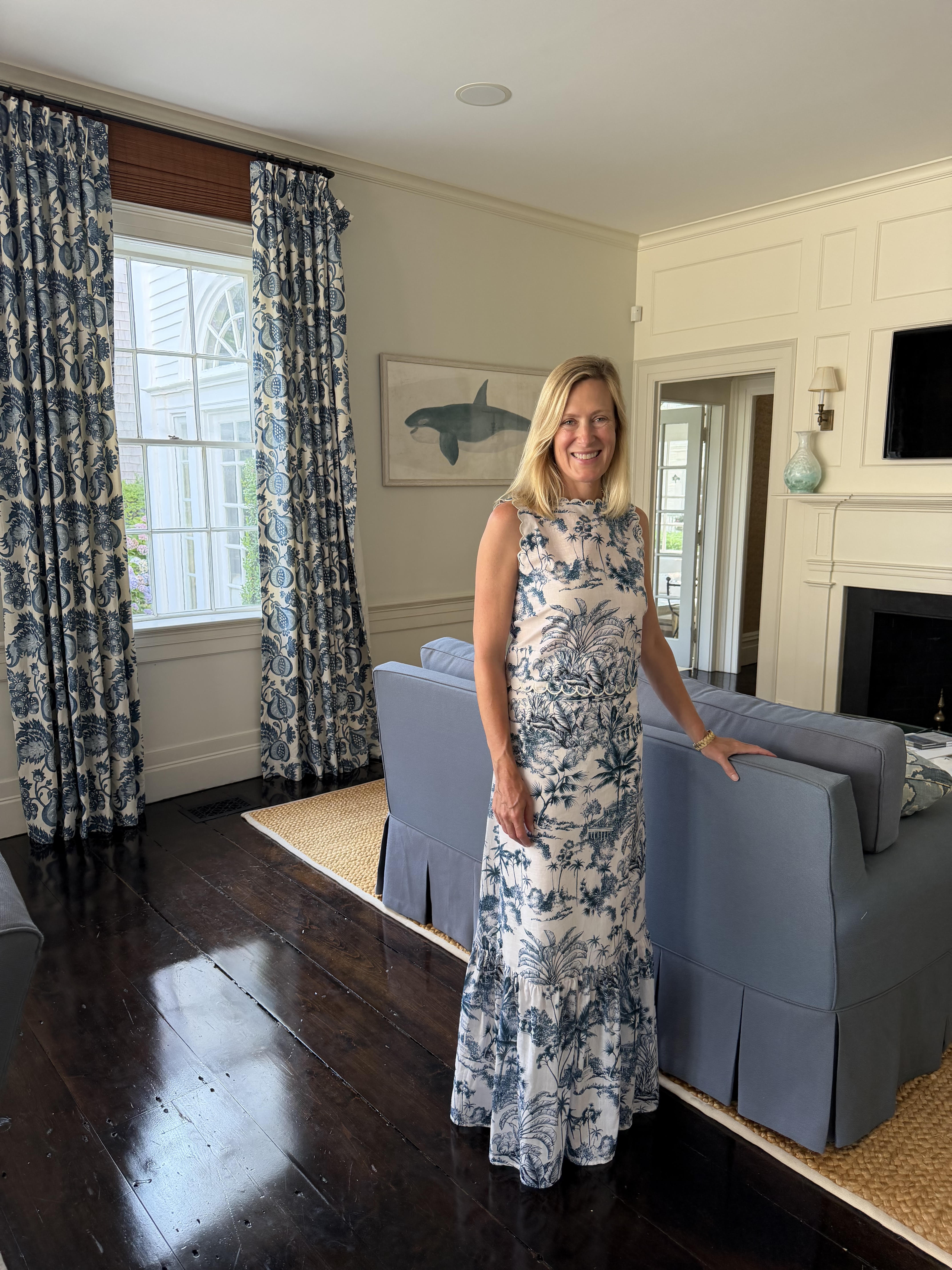 SCALLOP TOP | BLUE TOILE