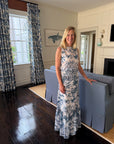 LIZZIE SKIRT AND SCALLOP TOP SET | BLUE TOILE