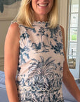 SCALLOP TOP | BLUE TOILE