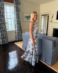 LIZZIE SKIRT AND SCALLOP TOP SET | BLUE TOILE