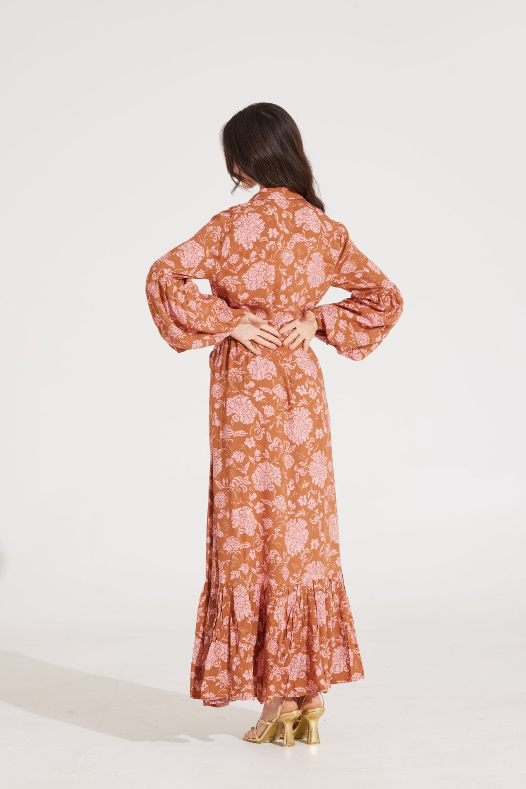 RAYNA DRESS | FLORIANA CARAMEL